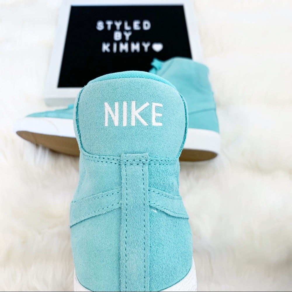 πΈ NIKE Blazer Mid Suede Sneakers Shoes New - Picture 4 of 6